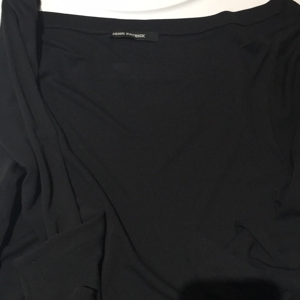 3/4 sleeve boat neck top